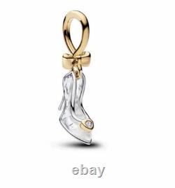 Pandora 14k Disney Princess Cinderella Lab Diamond Shoe Charm (Brand new!) 2026
