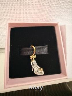Pandora 14k Disney Princess Cinderella Lab Diamond Shoe Charm (Brand new!) 2026
