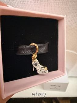 Pandora 14k Disney Princess Cinderella Lab Diamond Shoe Charm (Brand new!) 2026