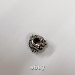Pandora Disney Cinderella Blue Crystal Charm Sterling Silver CZ New