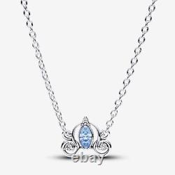 Pandora Disney Cinderella Carriage Necklace New 2024