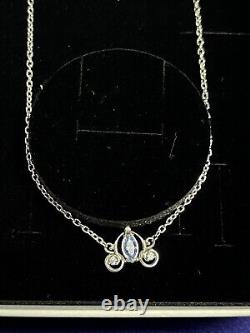 Pandora Disney Cinderella Carriage Necklace New 2024