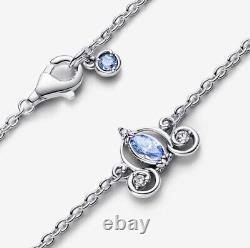 Pandora Disney Cinderella Carriage Necklace New 2024