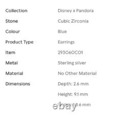 Pandora Disney Cinderella Carriage Stud Earrings New 2024
