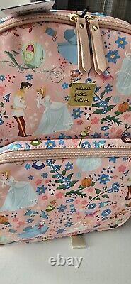 Petunia Pickle Bottom Disney Cinderella BACKPACK Diaper BAG NEW Full Size