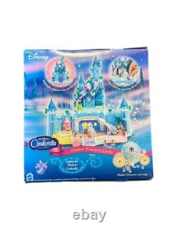 Polly Pocket Disney CINDERELLA HIDDEN TREASURES CASTLE Playset 2004 Vintage NEW