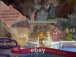 Polly Pocket Disney CINDERELLA HIDDEN TREASURES CASTLE Playset 2004 Vintage NEW