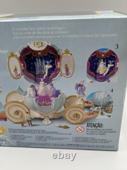 Polly Pocket Disney CINDERELLA's ROYAL CARRIAGE Playset NEW NIB