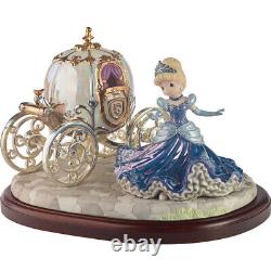 Precious Moments 2023 Cinderella & Coach Disney 100 Year Anniversary Figurine