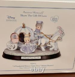 Precious Moments Disney Cinderella Carriage A Wonderful Dream Come True NEW &BOX