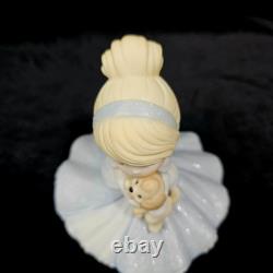 Precious Moments Disney Princess Cinderella A Friend Fit For A Princess Dog NEW