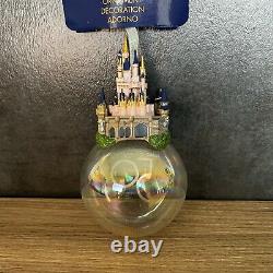 RARE! 2021 Walt Disney World 50th Anniversary Castle Christmas Ornament NEW
