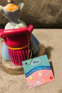 RARE Disney Cinderella Figurine Rule The Prince Life According To Princesses w T