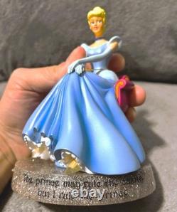 RARE Disney Cinderella Figurine Rule The Prince Life According To Princesses w T