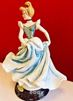 RARE Disney Giuseppe Armani'Cinderella' Figurine Florence Italy Brand New