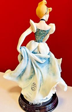 RARE Disney Giuseppe Armani'Cinderella' Figurine Florence Italy Brand New