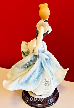 RARE Disney Giuseppe Armani'Cinderella' Figurine Florence Italy Brand New