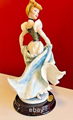 RARE Disney Giuseppe Armani'Cinderella' Figurine Florence Italy Brand New