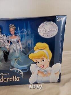 RARE Disney Store Cinderella Prince Charming Carriage Set Coach Doll 2000s NRFB