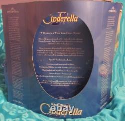 RARE Disney Store Cinderella Special Edition Doll with rhinestones and crystals