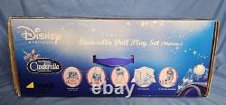 RARE HTF Hauck Disney Cinderella Princess Baby Doll Play Set Special Edition NIB