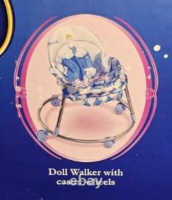 RARE HTF Hauck Disney Cinderella Princess Baby Doll Play Set Special Edition NIB