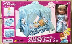 RARE Hauck Disney Princess Little Cinderella Dream Doll Set Playmates NEW