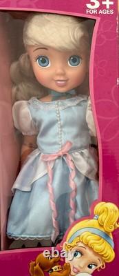 RARE Hauck Disney Princess Little Cinderella Dream Doll Set Playmates NEW