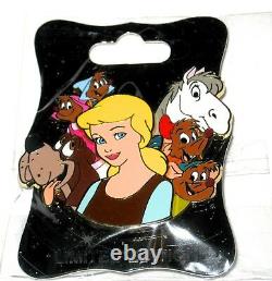 RARE LE Disney Pin WDI Cinderella Jaq Gus Dog Bruno Major Horse Suzy Mice 3D