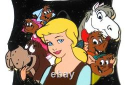 RARE LE Disney Pin WDI Cinderella Jaq Gus Dog Bruno Major Horse Suzy Mice 3D