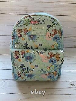 RARE Loungefly Disney Cinderella Floral Mini Backpack NWT