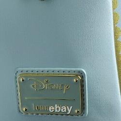RARE! NEW WITH TAGS Loungefly Disney Cinderella Dress Faux Leather Mini Backpack