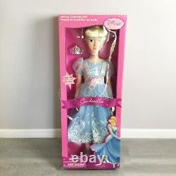 RARE Vintage Disney Exclusive Princess Talking Doll Cinderella New in box 3 Ft