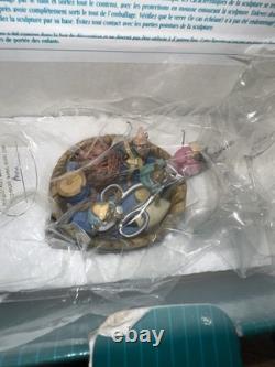 RARE. WDCC Cinderella Surprise Mice In Sewing Basket Box and COA