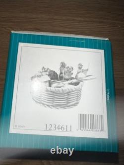 RARE. WDCC Cinderella Surprise Mice In Sewing Basket Box and COA