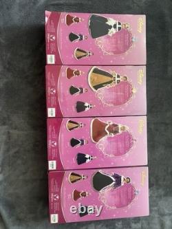 REVISED NEW Disney Store Disney Princess Royal Collection FULL Set of FOUR