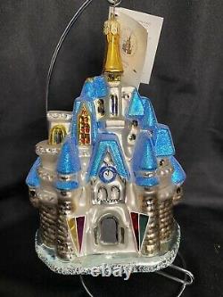 Radko Cinderella Castle Disney World Christmas Ornament 1998