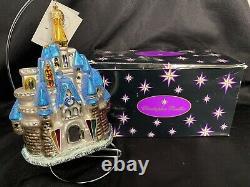 Radko Cinderella Castle Disney World Christmas Ornament 1998