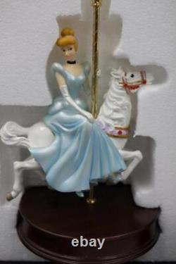 Rare Art Of Disney Princess Cinderella Carousel Costa Alavezos LTD ED 1000 BOX