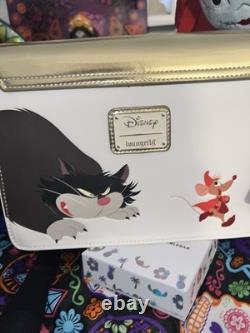 Rare Cinderella Gus Gus and Friends Crossbody Loungefly NWT