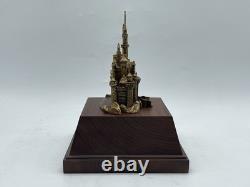 Rare Disney Cast Member 15 Yr Service Award Cinderellas Castle Statue New Open