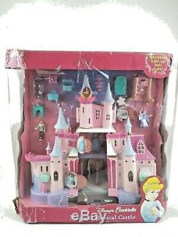 Rare Disney Cinderella Magical Music Castle Polly Pocket VIVID Set New