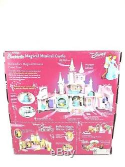 Rare Disney Cinderella Magical Music Castle Polly Pocket VIVID Set New