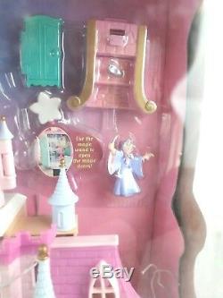 Rare Disney Cinderella Magical Music Castle Polly Pocket VIVID Set New