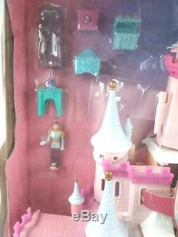 Rare Disney Cinderella Magical Music Castle Polly Pocket VIVID Set New