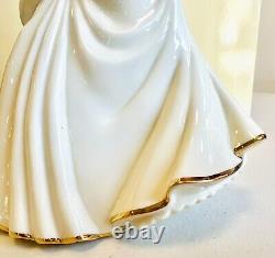 Rare Disney Cinderella Princess Lenox Classics 24 K Gold-Ivory Figurine Box