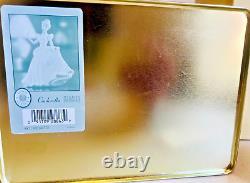 Rare Disney Cinderella Princess Lenox Classics 24 K Gold-Ivory Figurine Box