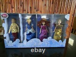 Rare Disney Princess Cinderella Mini 5 Doll Set Step Sisters