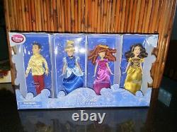 Rare Disney Princess Cinderella Mini 5 Doll Set Step Sisters