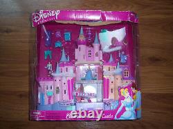 Rare NEW CUTE Disney Cinderella Musical Castle Playset Polly Pocket BOXED